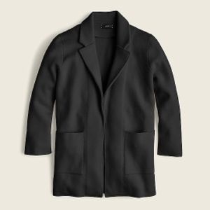 J Crew Sophie open front blazer sweater